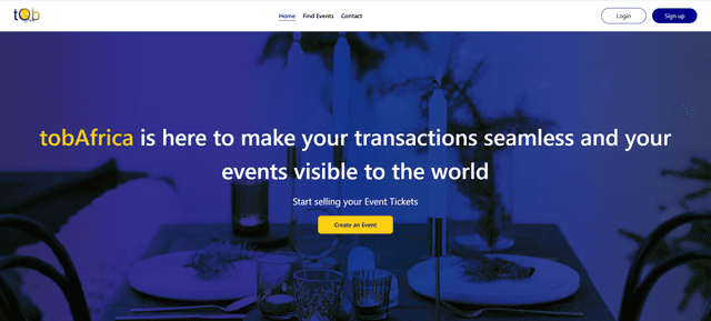 tob.Africa screenshot 1
